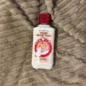 Bath & Body Works Red and White Moisturizer Festive Edition